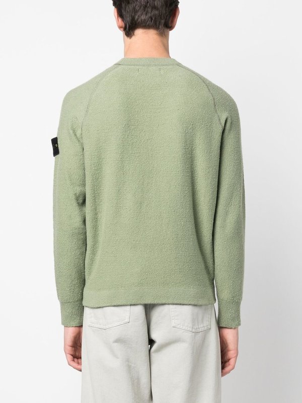 Sweatshirt - Hellgrün shop online: STONE ISLAND