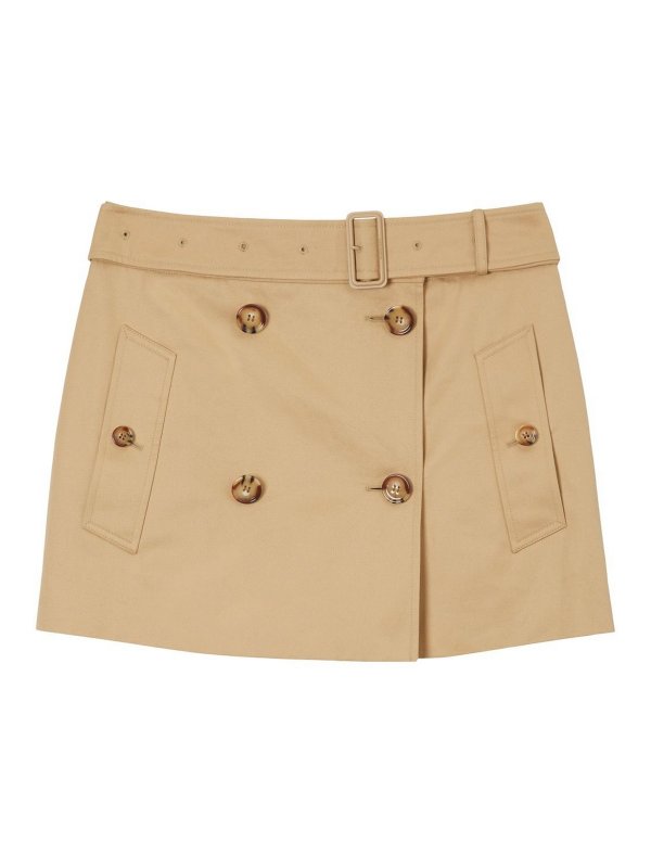 BURBERRY: Knee length skirts & Midi - `brielle` mini skirt