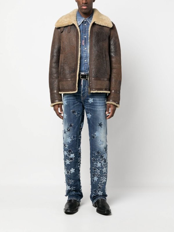 DSQUARED2: Camisas online - Camisa - Azul Oscuro