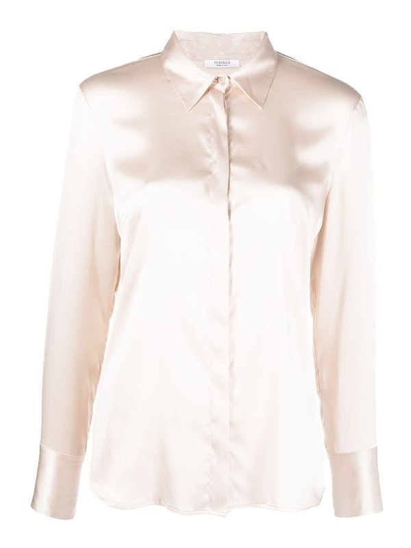 PESERICO: シャツ - シャツ - 白