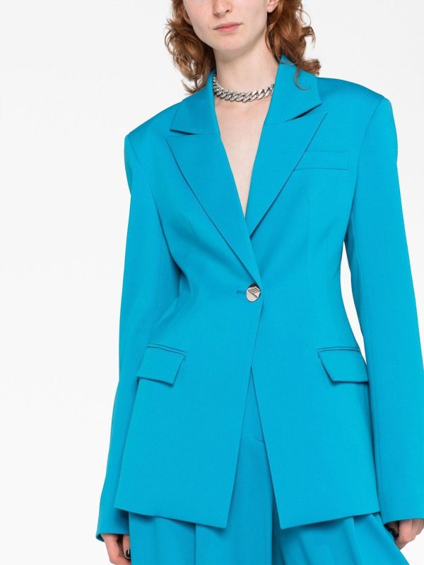 The Best Shops The Attico: Blazer - Blazer - Azul