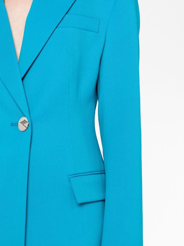 Blazer - Azul shop online: The Attico