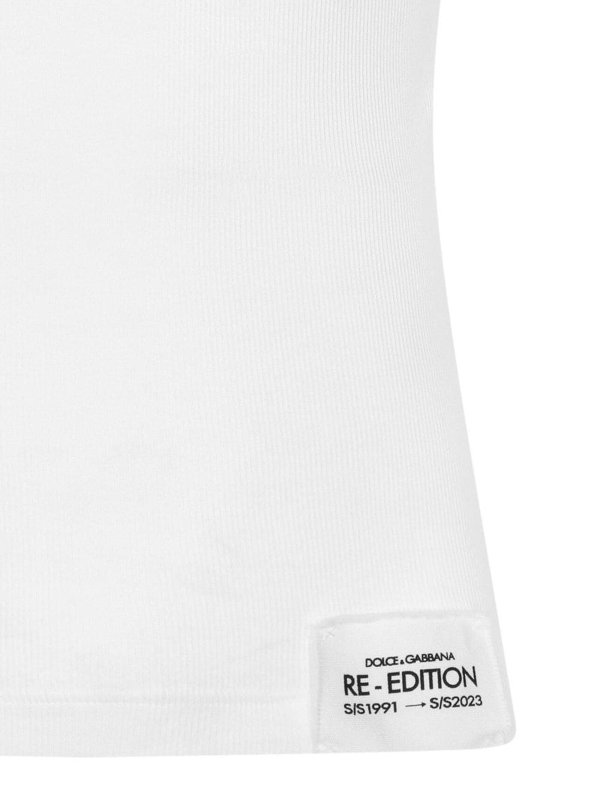 The Best Shops DOLCE & GABBANA: shirts - `marcello` tank top undershirt