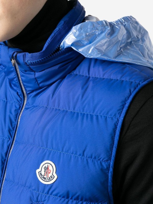 The Best Shops MONCLER: Westen - Weste - Blau