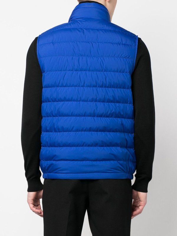 The Best Shops MONCLER: Weste - Blau