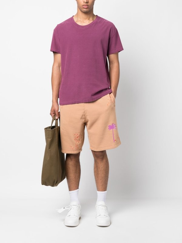 Palm Angels `pxp painted` sweatshorts - Men
