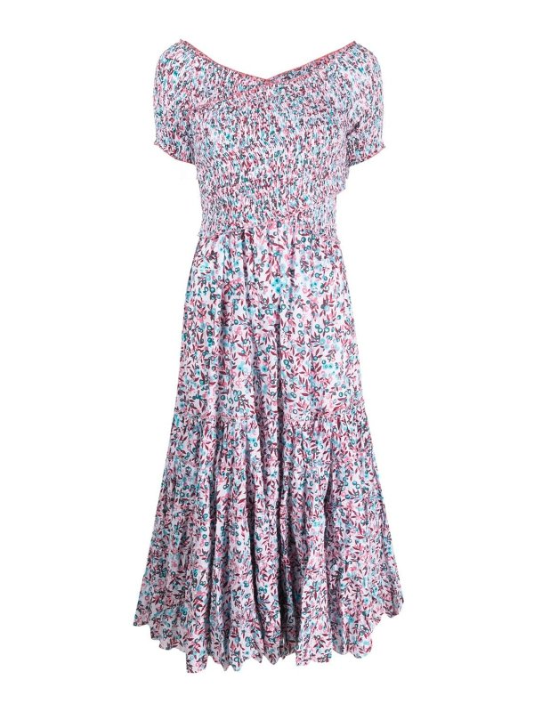 POUPETTE ST BARTH: ニーレングスドレス - 膝丈ドレス - ライトブルー