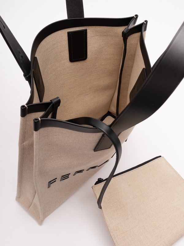 SALVATORE FERRAGAMO buy online トートバッグ - ベージュ