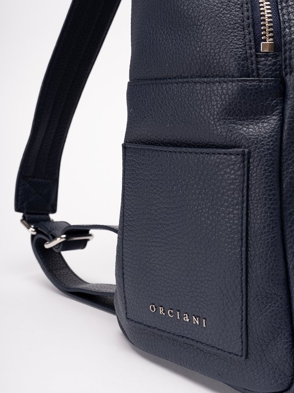 `micron` leather backpack shop online: ORCIANI