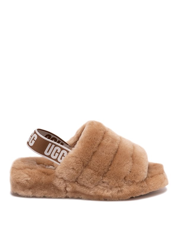 UGG: flip flops - `fluff yeah` slide