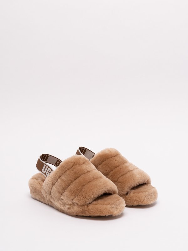UGG: flip flops online - `fluff yeah` slide