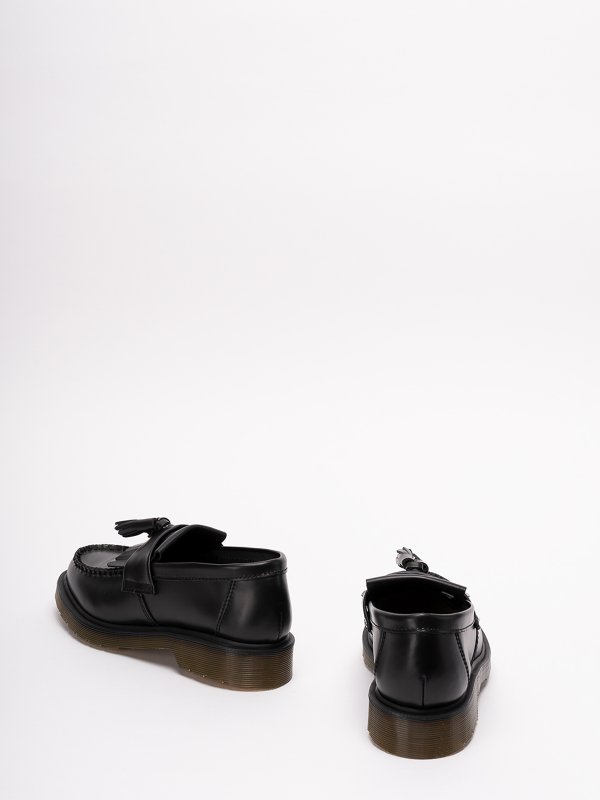 The Best Shops DR. MARTENS: Loafers & Slippers - `adrian` leather tassel loafers