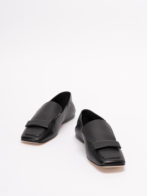 SERGIO ROSSI: ロファー＆スリッパ online - ローファー - 黒