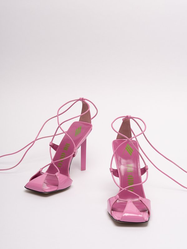 The Attico: Chaussures à lacets online - Chaussures À Lacets - Rose Clair