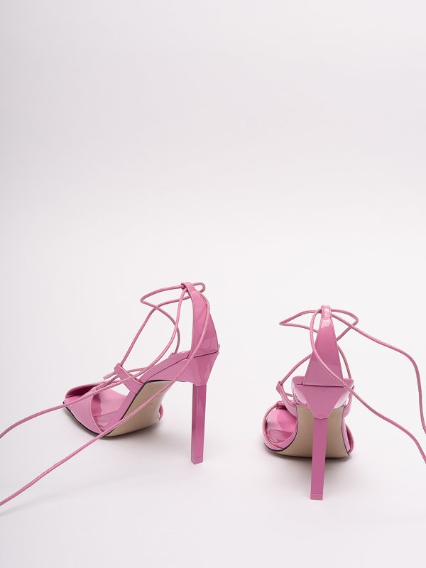 The Best Shops The Attico: Chaussures à lacets - Chaussures À Lacets - Rose Clair