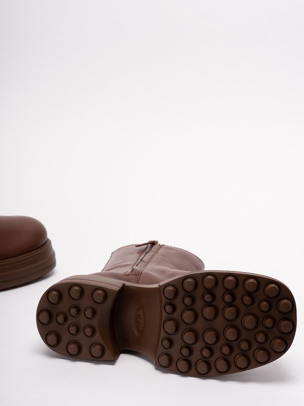 Leather boots shop online: TOD