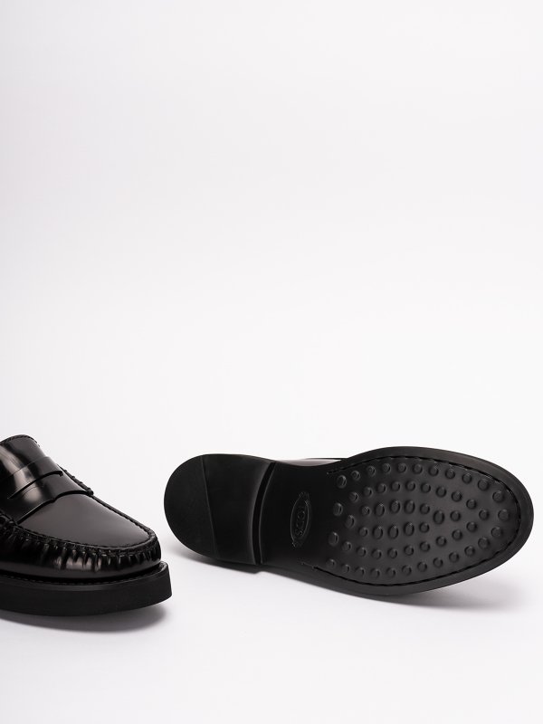 Leather loafers shop online: TOD