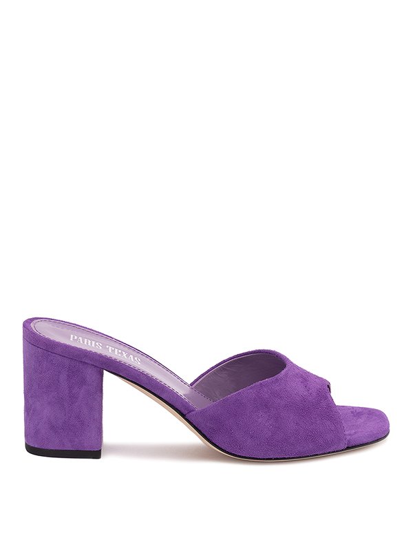 Paris Texas: Mules - Mules - Violet