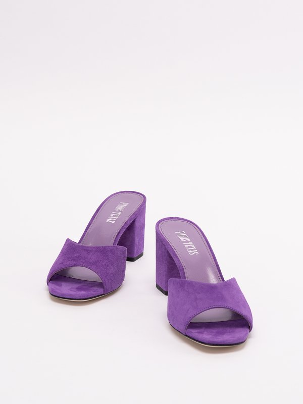 Paris Texas: Mules online - Mules - Violet