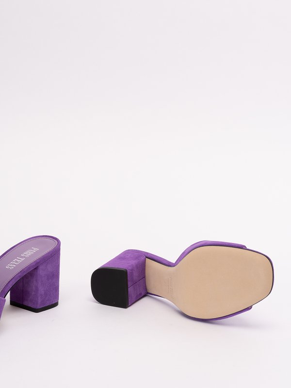 Mules - Violet shop online: Paris Texas