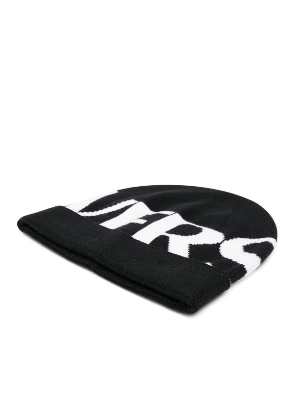 VERSACE: hats & caps online - Wool Knit beanie