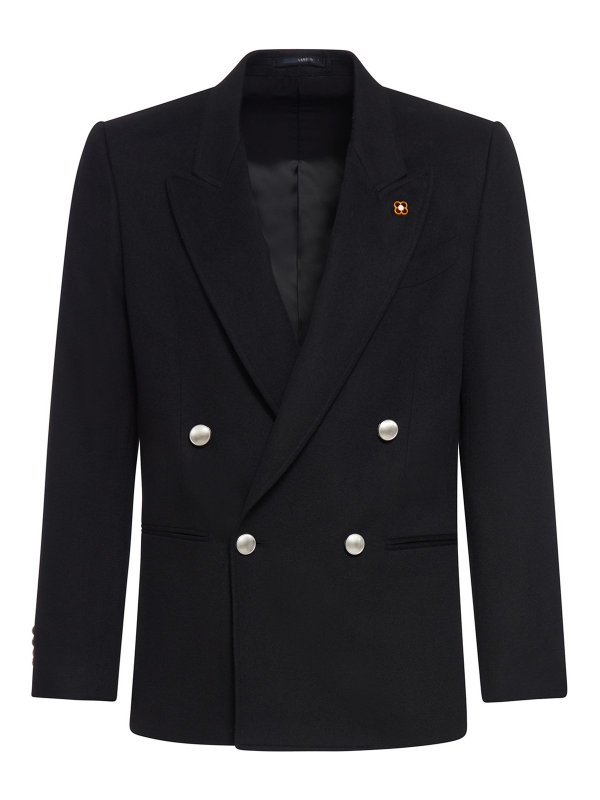 LARDINI: ブレザー - ブレザー - 黒