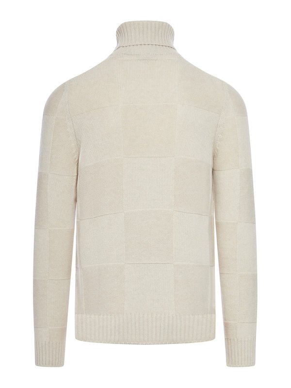 NOME: Strickpullover mit Rundhalsausschnitt online - Rundhalspullover - Weiß