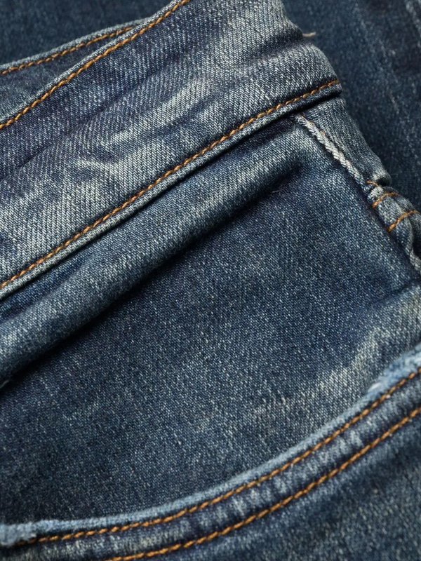 The Best Shops AMIRI: ストレートジーンズ - ストレートジーンズ - ミディアムウォッシュ