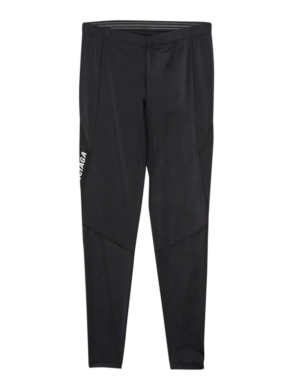 BALENCIAGA: Leggings - Leggins - Negro
