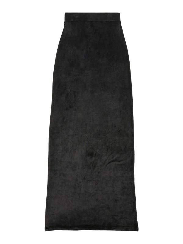 BALENCIAGA: Knielange und Midi Röcke - Midirock - Schwarz