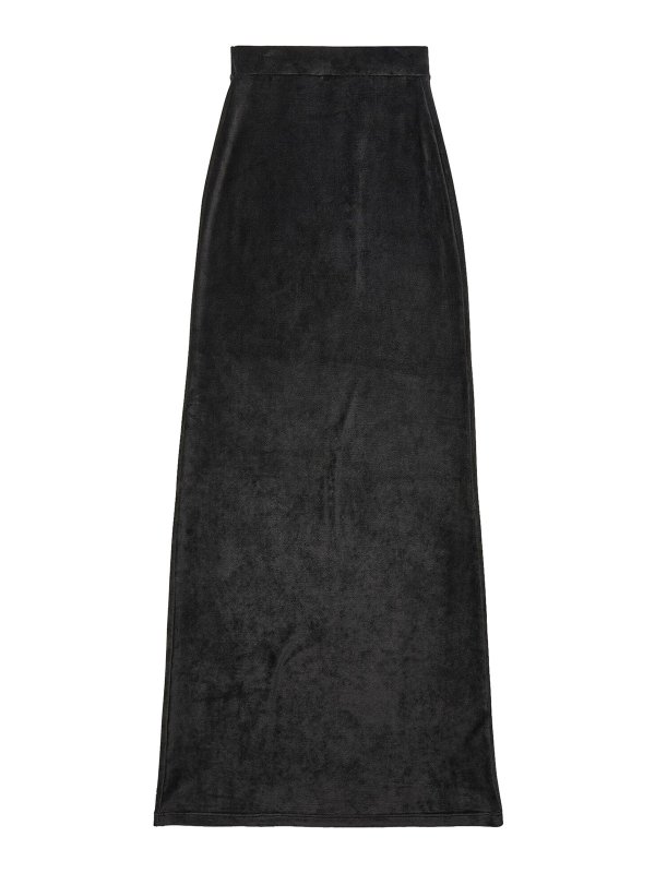 BALENCIAGA: Knielange und Midi Röcke online - Midirock - Schwarz