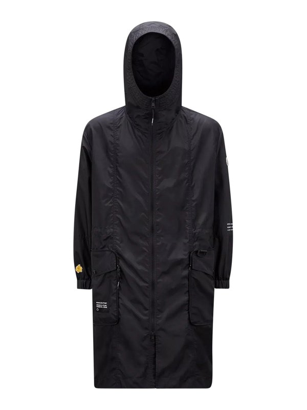 MONCLER: Parkas - Parka - Schwarz