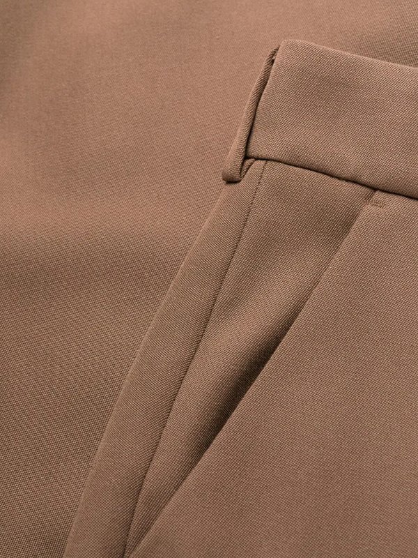 Balmain: Pantalons casual online - Pantalons Décontractés - Marron