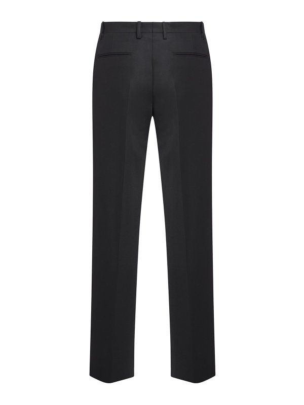 OFF-WHITE: casual trousers online - Wool tailor pant