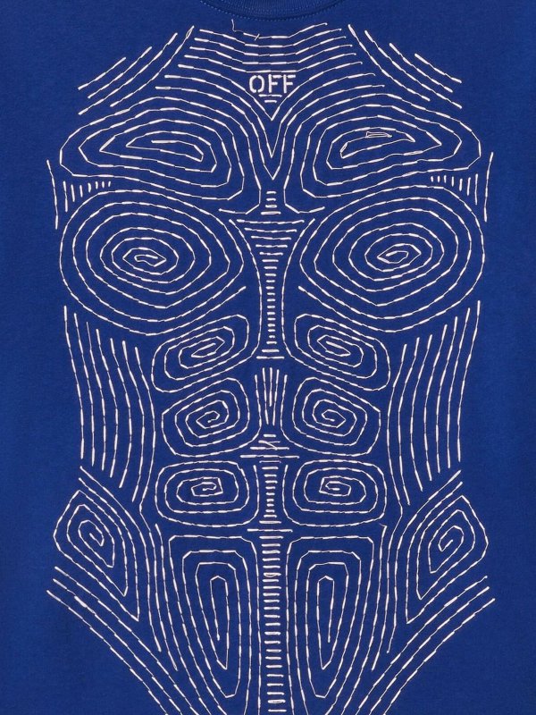 OFF-WHITE: t-shirts online - Body stitch skate s/s tee