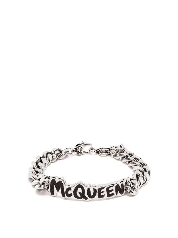 ALEXANDER MCQUEEN: Bracciali e Braccialetti - Bracciale Mcq graff
