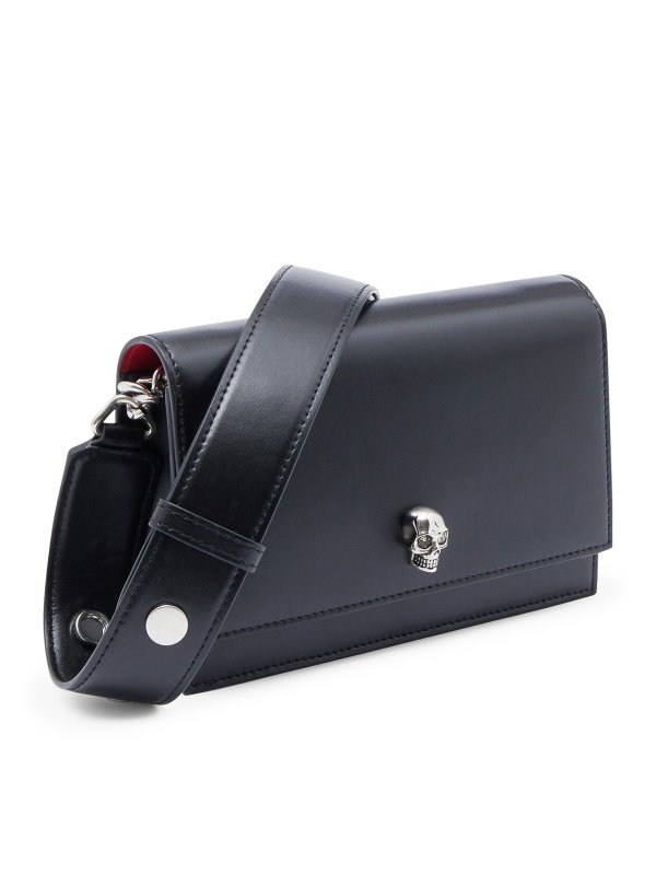 ALEXANDER MCQUEEN: クロスボディバッグ online - クロスボディバッグ - 黒