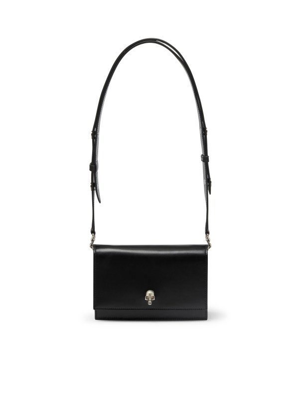 クロスボディバッグ - 黒 shop online: ALEXANDER MCQUEEN