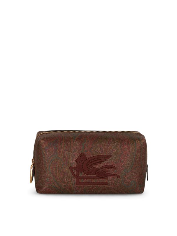 ETRO: clutches - Logo clutch