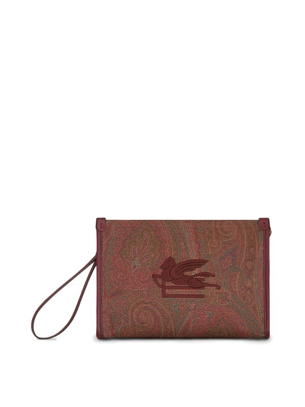 ETRO: クラッチバッグ - クラッチバッグ - マルチカラー