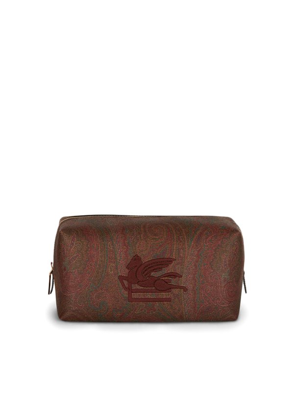 ETRO: clutches - Logo clutch