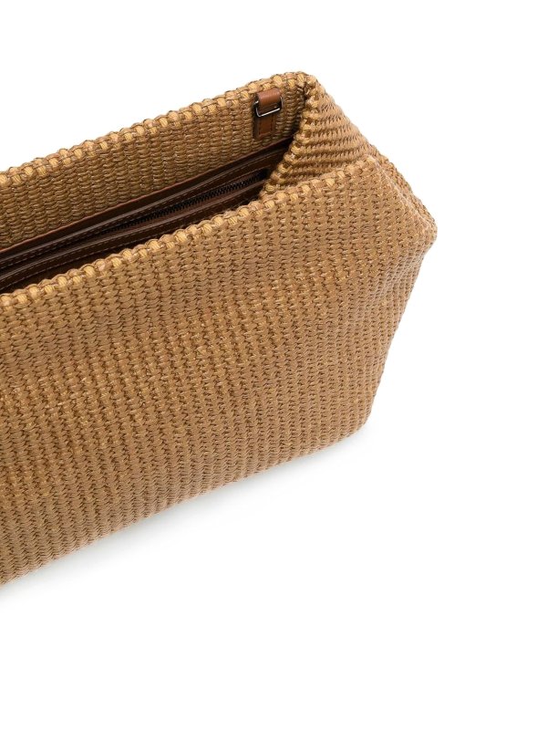 Woven bag shop online: BRUNELLO CUCINELLI