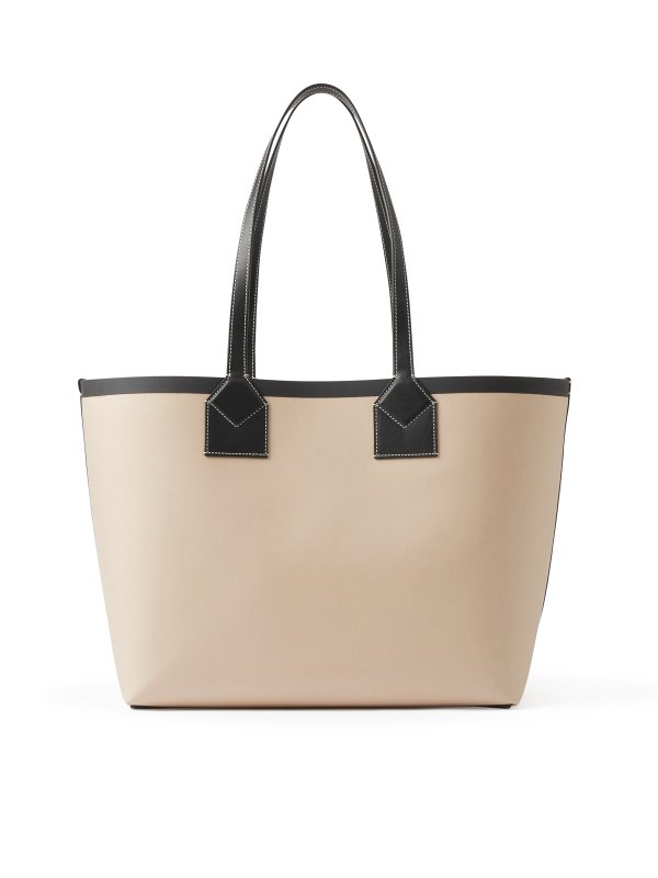 The Best Shops BURBERRY: totes bags - Leather tote