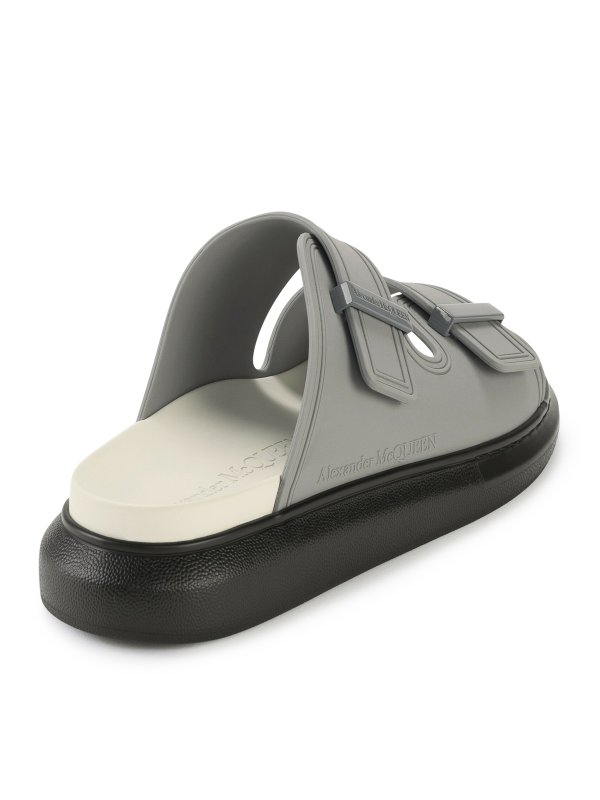 Rubber sandals shop online: ALEXANDER MCQUEEN
