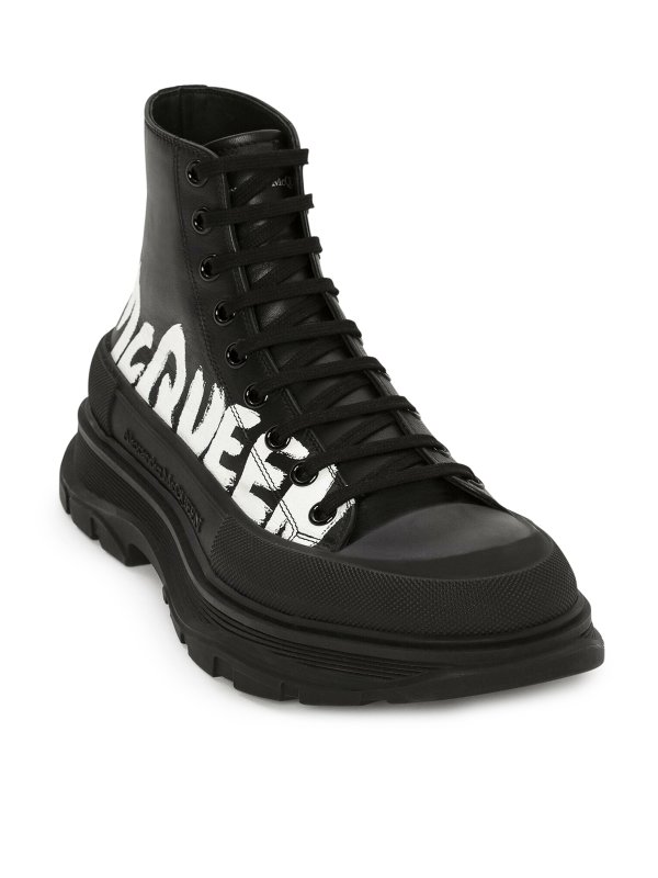 ALEXANDER MCQUEEN: Botas online - Botas - Negro