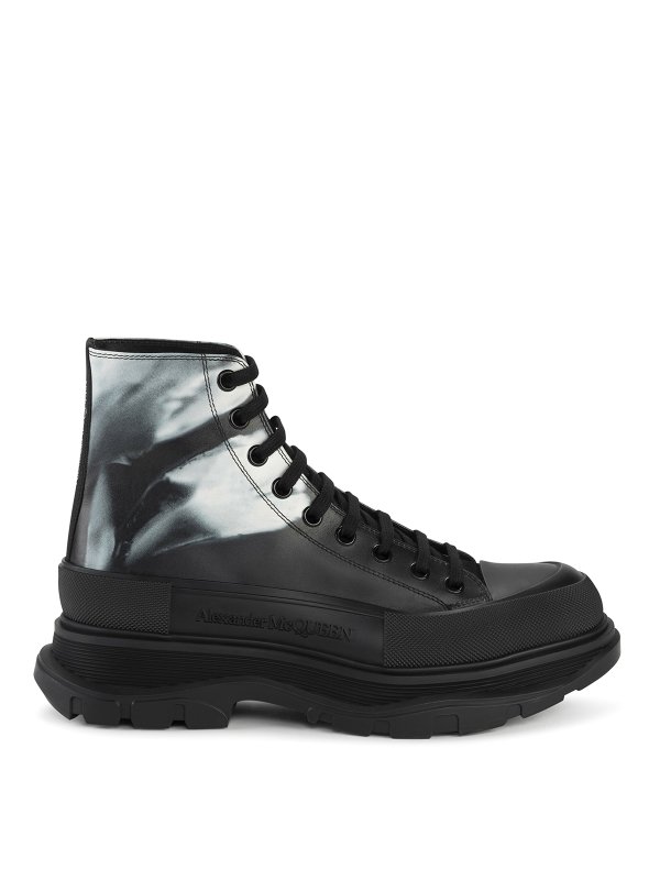 ALEXANDER MCQUEEN: Bottes - Bottes - Noir