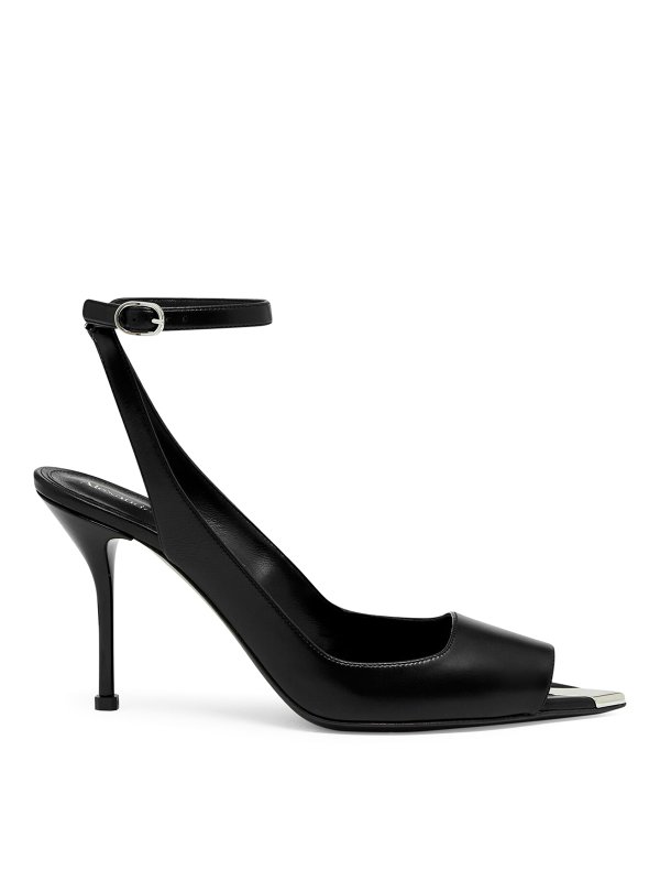ALEXANDER MCQUEEN: Sandales - Sandales - Noir