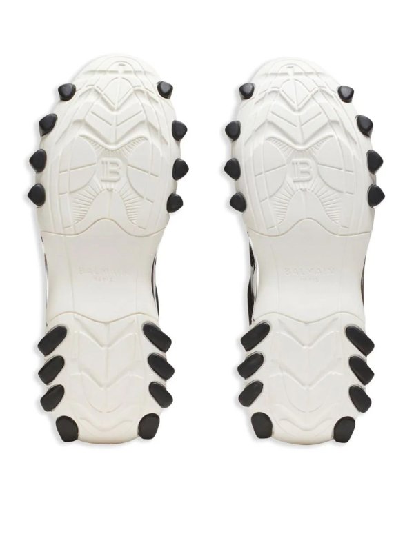 Leather sneakers shop online: Balmain