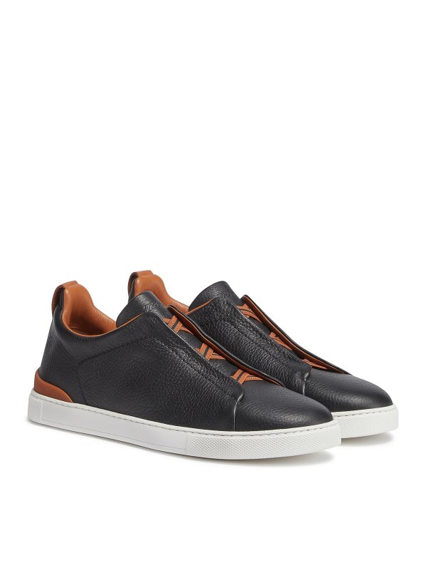 ZEGNA: Chaussures de sport online - Baskets - Noir