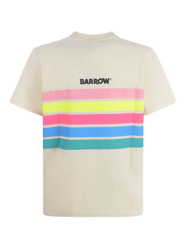The Best Shops BARROW: t-shirt - T-shirt carriola in cotone